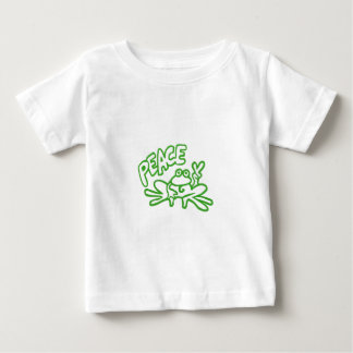T-shirt Pour Bébé Grenouille de paix