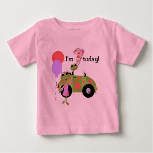 T-shirt Pour Bébé Grenouilles Mod 1er anniversaire