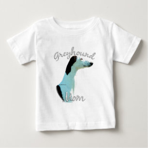 T-shirt Pour Bébé Greyhound Maman 2