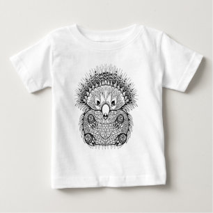 T-shirt Pour Bébé Griffonnage tiré par la main d'Echidna