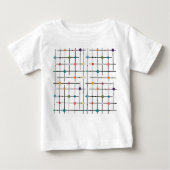 T-shirt Pour Bébé Grille atomique (Devant)