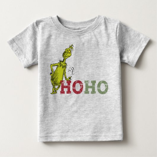 T-shirt Pour Bébé Grille | Ho Ho Ho (Devant)