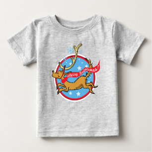T-shirt Pour Bébé Grille Max Merry Grinchmas !