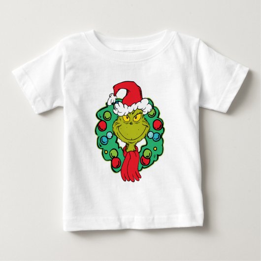 T-shirt Pour Bébé Grille | Vacances de Noël (Devant)
