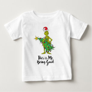 T-shirt Pour Bébé Grinch Classique Méchant