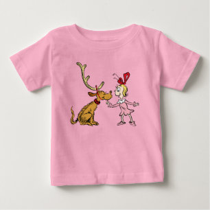 T-shirt Pour Bébé Grinch Max & Cindy Lou Who