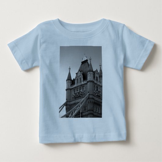 T-shirt Pour Bébé Gros plan du London Tower Bridge (Devant)