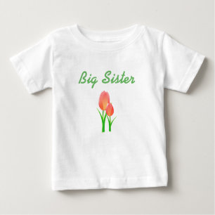 T-shirt Pour Bébé Grosse soeur