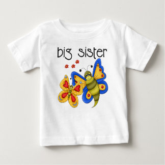 T-shirt Pour Bébé Grosse soeur papillon