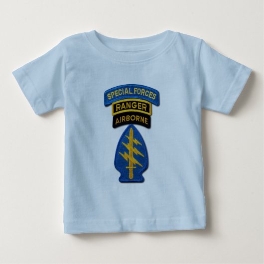 T-shirt Pour Bébé Groupe des forces spéciales Green Berets FC SFG SO (Devant)