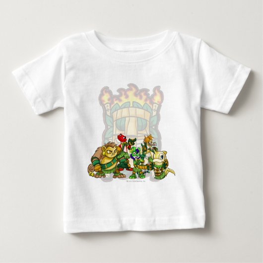 T-shirt Pour Bébé Groupe Mystery Island (Devant)