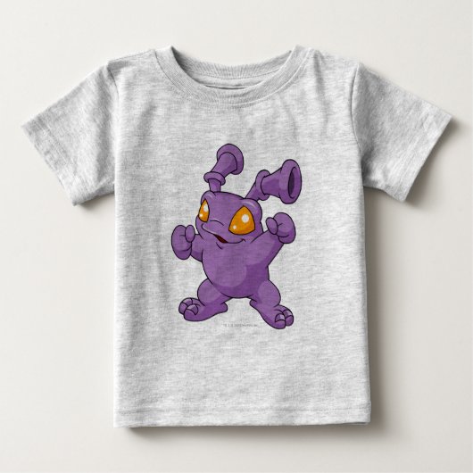 T-shirt Pour Bébé Grundo Purple (Devant)