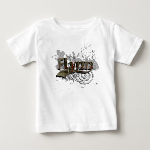 T-shirt Pour Bébé Grunge de tartan de Flynn