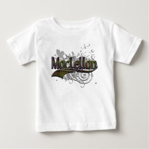 T-shirt Pour Bébé Grunge de tartan de MacLellan