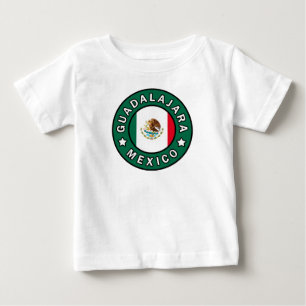 T-shirt Pour Bébé Guadalajara Mexique