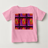 T-shirt Pour Bébé Guadalupe Bébé ! (Devant)