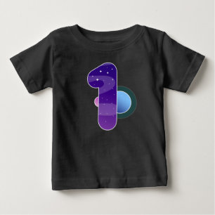 T-shirt Pour Bébé Guide de la planète de l'espace extra-atmosphériqu