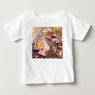 T-shirt Pour Bébé Gustav Klimt - Le berceau de bébé - Nouveau-né