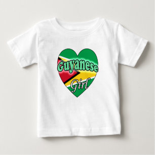 T-shirt Pour Bébé Guyanaise fille