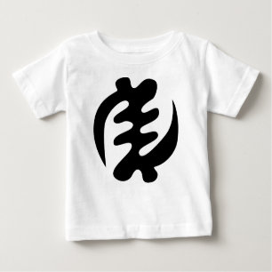 T-shirt Pour Bébé Gye Nyame  Dieu est le symbole suprême Adinkra