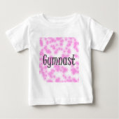 T-shirt Pour Bébé Gymnaste (Devant)