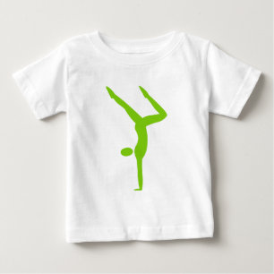 T-shirt Pour Bébé Gymnastique - Martian Green
