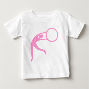 T-shirt Pour Bébé Gymnastique rythmique - rose