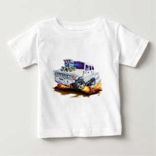 T-shirt Pour Bébé H2 WhiteTruck de Hummer