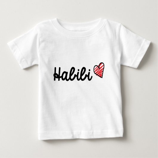 T-shirt Pour Bébé Habib2i (Devant)