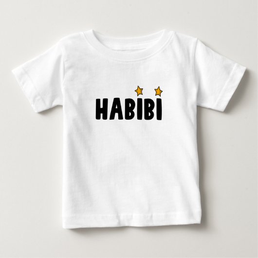 T-shirt Pour Bébé Habibi  (Devant)