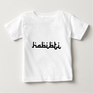 T-shirt Pour Bébé Habibti artistique