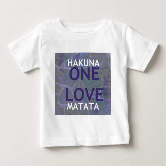 T-SHIRT POUR BÉBÉ HAKUNA MATATA (Devant)