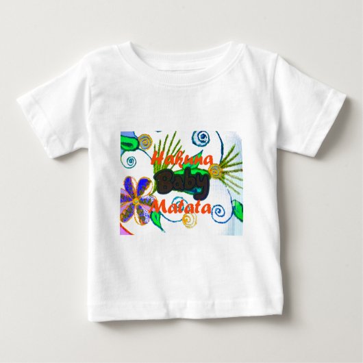 T-shirt Pour Bébé Hakuna Matata Baby.png (Devant)