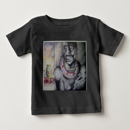 T-shirt Pour Bébé Hakuna Matata Infant Manche LongueModèle Tee-Shirt (Devant)