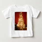 T-shirt Pour Bébé Hakuna Matata Joyeux Noël blanc (Devant)