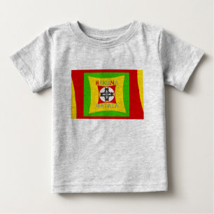 T-shirt Pour Bébé Hakuna Matata Rasta Color Red Golden Green