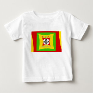 T-shirt Pour Bébé Hakuna Matata Rasta Couleur Rouge Or Vert