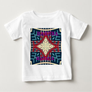 T-shirt Pour Bébé Hakuna Matata Texte Hope Art Abstrait Design d'imp