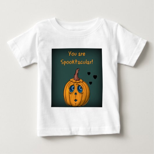 T-shirt Pour Bébé Halloween (Devant)