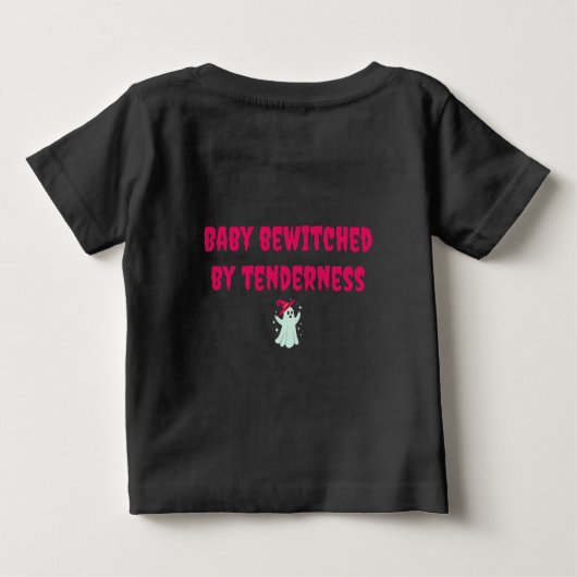 T-shirt Pour Bébé Halloween baby haunted by cuteness (Dos)