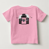 T-shirt Pour Bébé Halloween Bébé Boo (Dos)