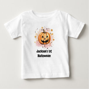 T-shirt Pour Bébé Halloween Citrouille mignon