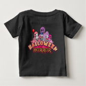 T-shirt Pour Bébé Halloween Clowns effrayants Horreur (Dos)