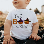 T-shirt Pour Bébé Halloween La Famille D'Illustration De L'Équipage<br><div class="desc">Citrouille Boo Halloween famille assortie t-shirt</div>