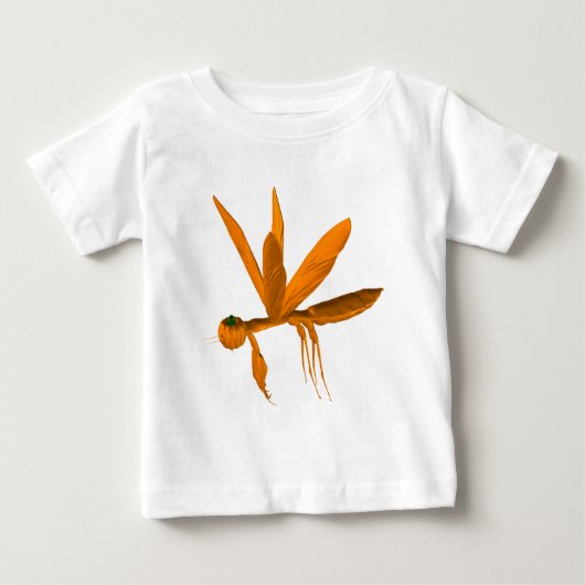 T-shirt Pour Bébé Halloween prier Mantis (Devant)
