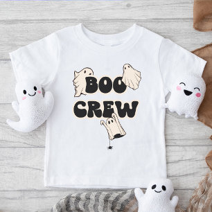 T-shirt Pour Bébé Halloween Rétro Ghosts Boo Crew