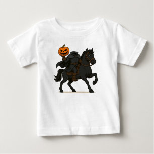 T-shirt Pour Bébé Halloween sans tête/automne