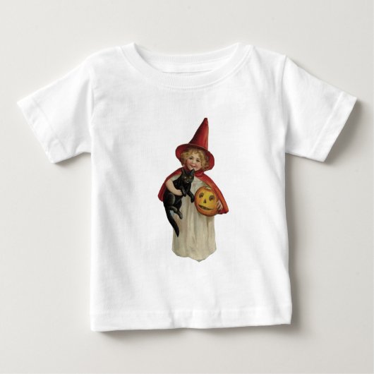 T-shirt Pour Bébé Halloween vintage (Devant)