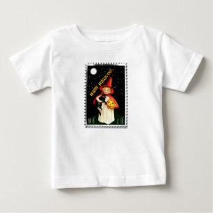 T-shirt Pour Bébé Halloween Vintage