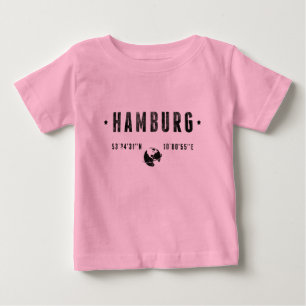 T-shirt Pour Bébé Hambourg